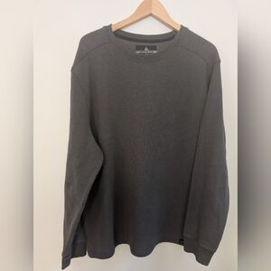 American Giant Men's Charcoal Crewneck Sweater